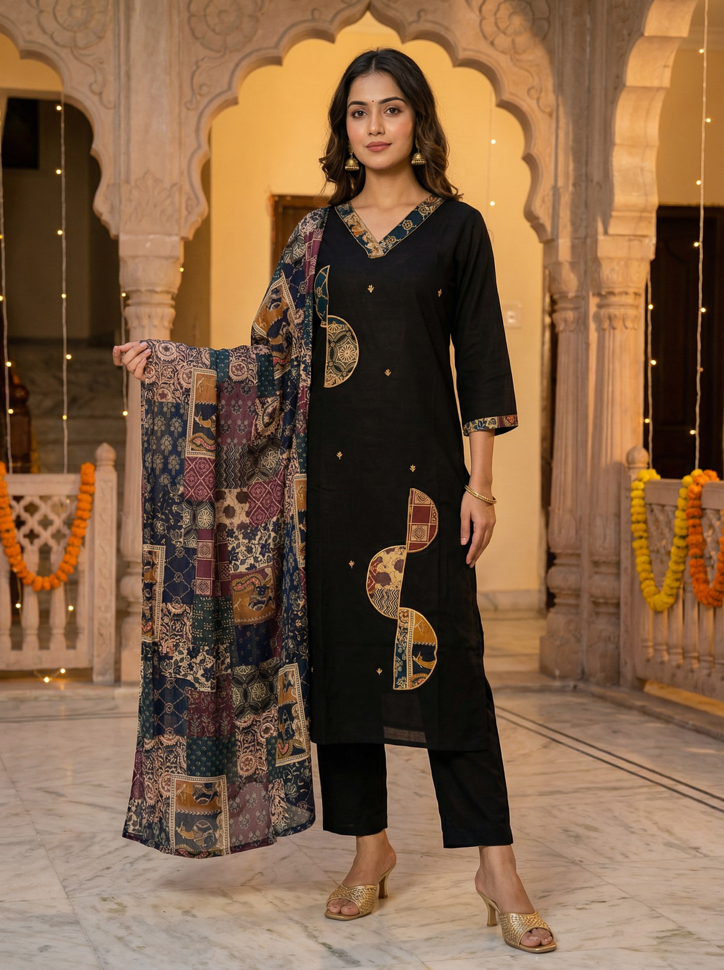 GIRRA – Midnight Heritage | Everyday Elegance Kurta Set