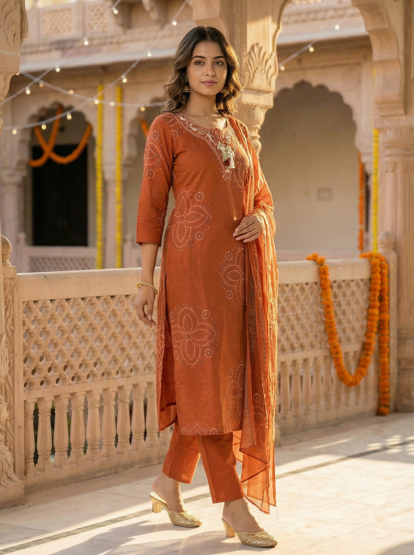 GIRRA – Amber Glow | Everyday Elegance Kurta Set