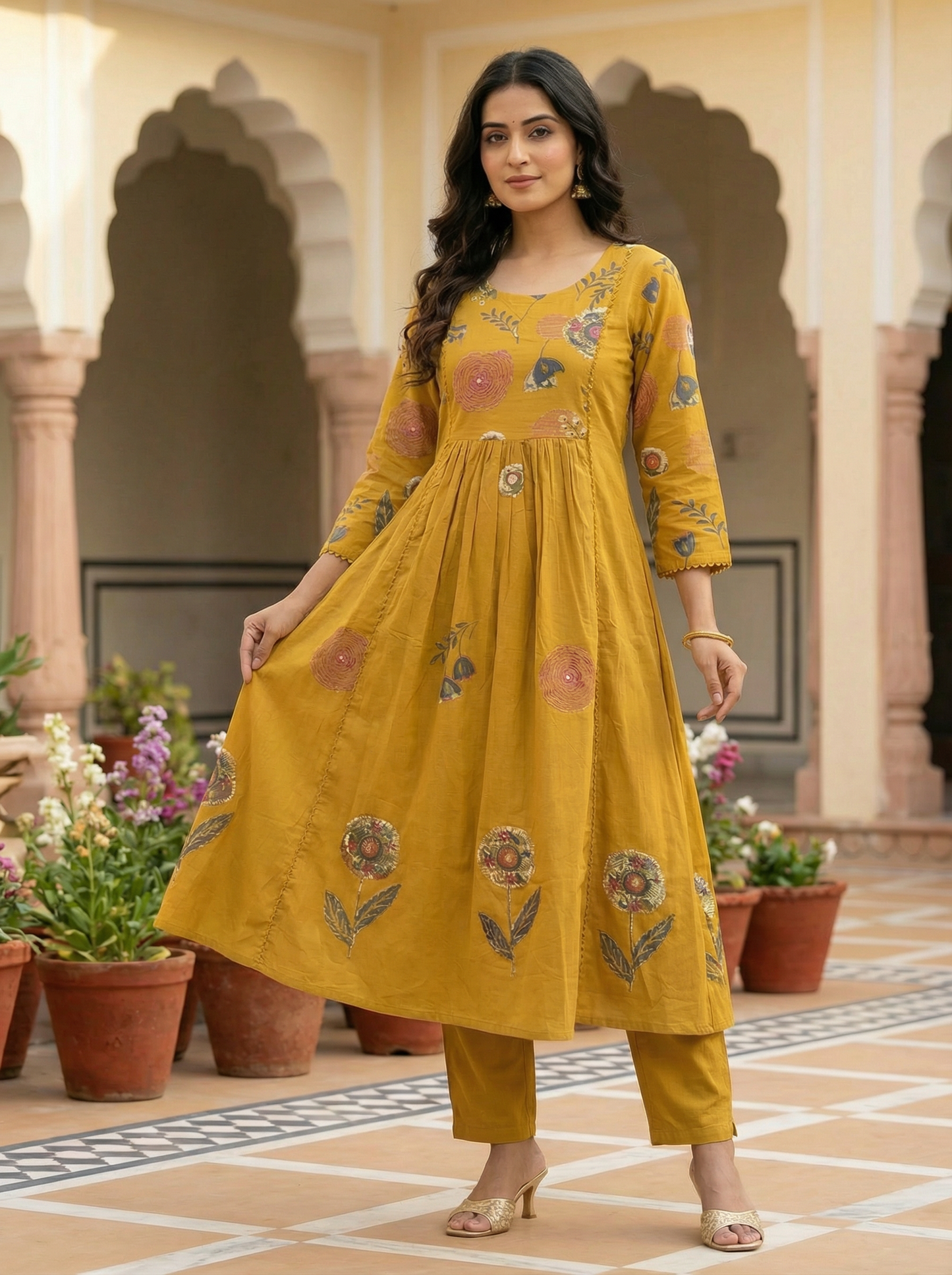 GIRRA – Sunlit Mustard | Signature Kurta Set