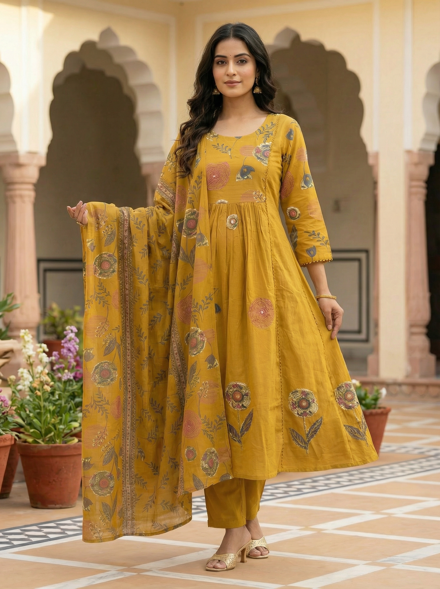 GIRRA – Sunlit Mustard | Signature Kurta Set
