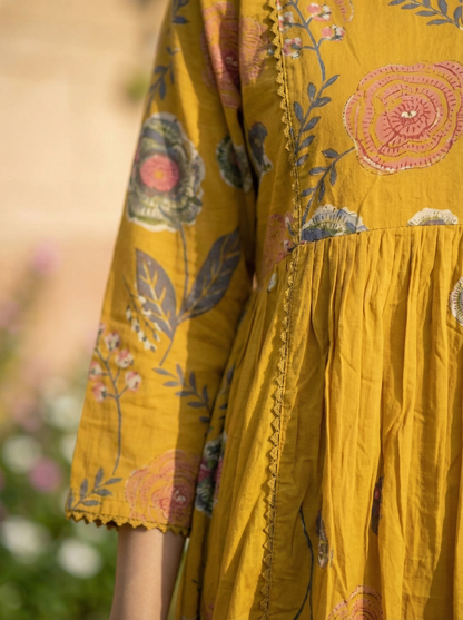 GIRRA – Sunlit Mustard | Signature Kurta Set
