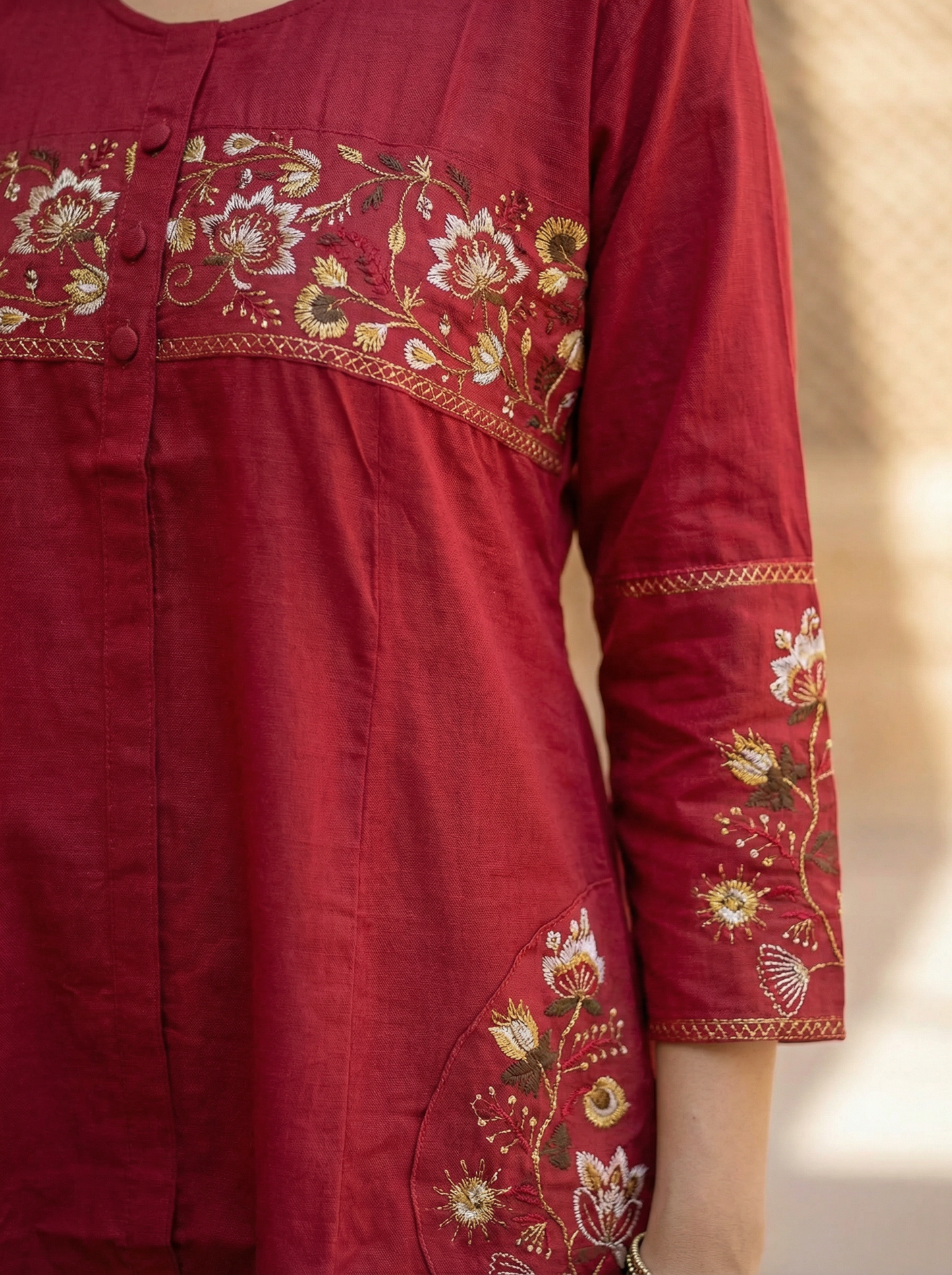 GIRRA – Rani Pink | Signature Kurta Set