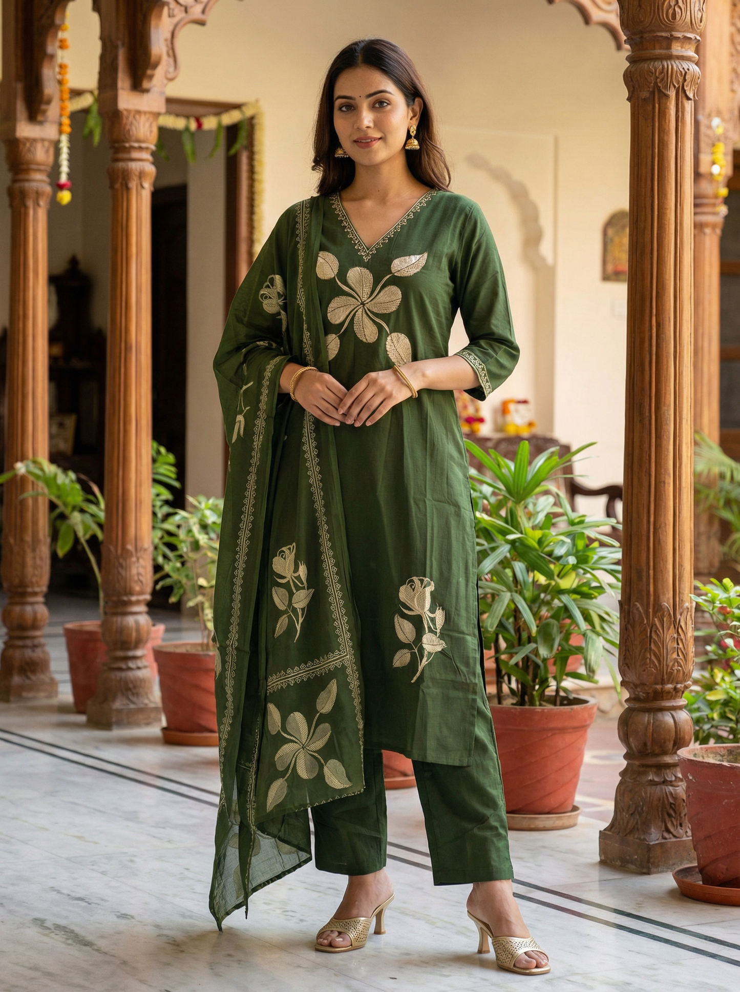 GIRRA – Forest Bloom | Everyday Elegance Kurta Set