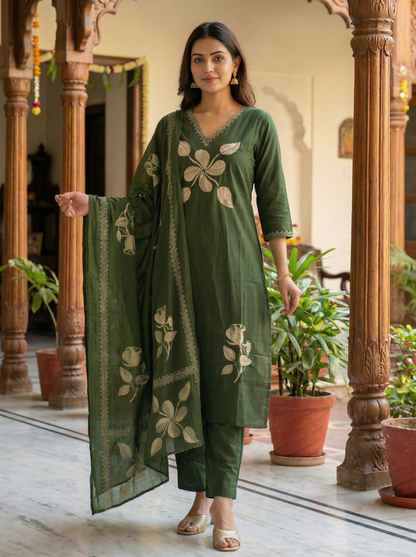 GIRRA – Forest Bloom | Everyday Elegance Kurta Set