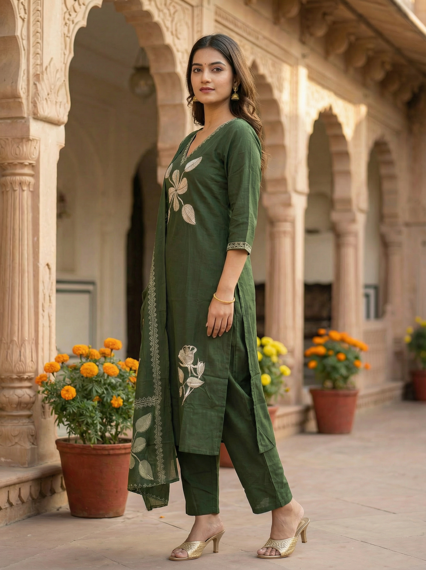 GIRRA – Forest Bloom | Everyday Elegance Kurta Set