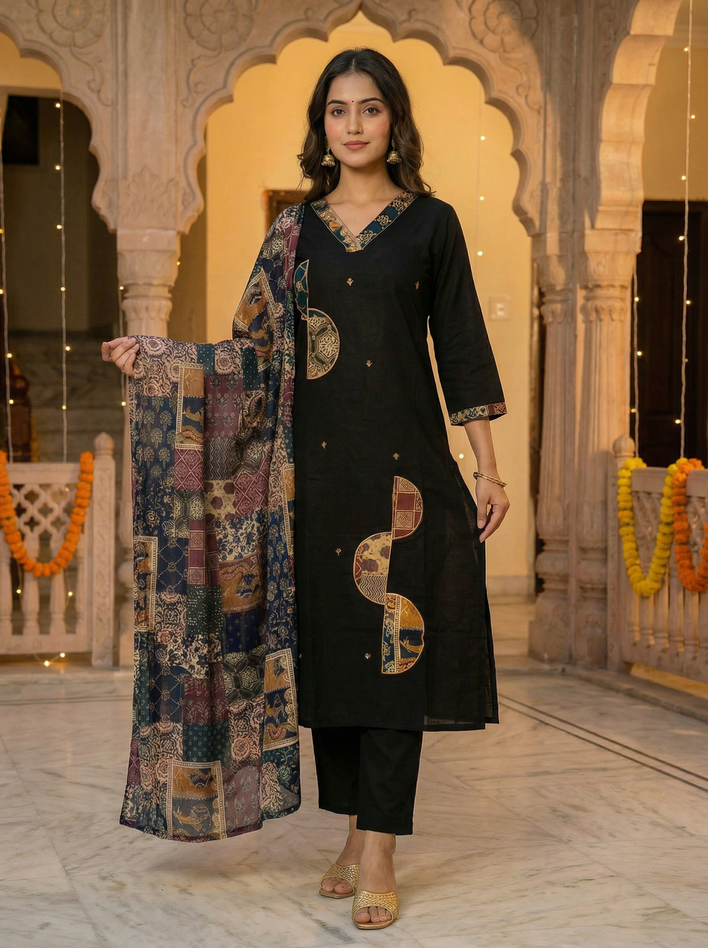 GIRRA – Midnight Heritage | Everyday Elegance Kurta Set