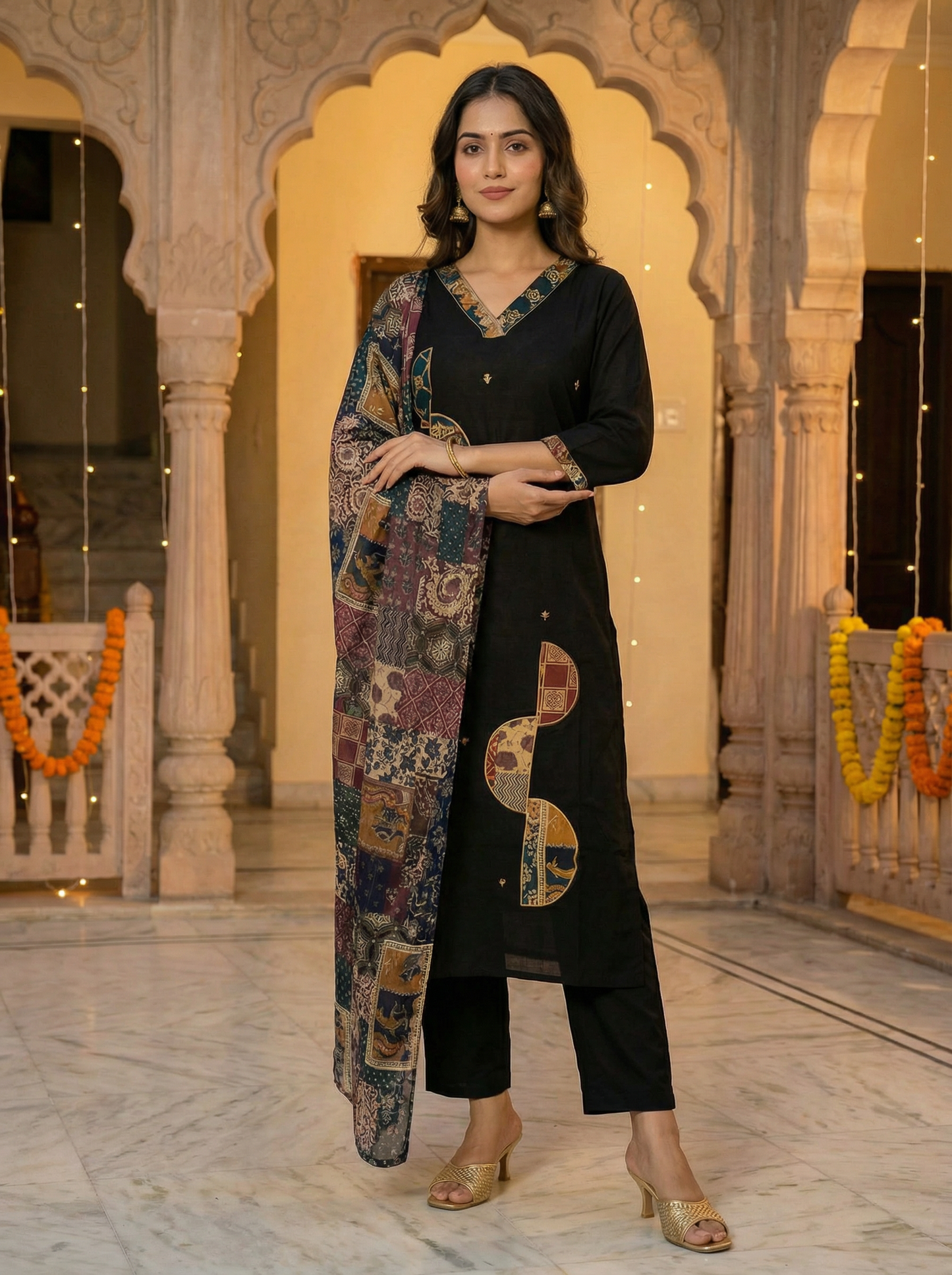 GIRRA – Midnight Heritage | Everyday Elegance Kurta Set