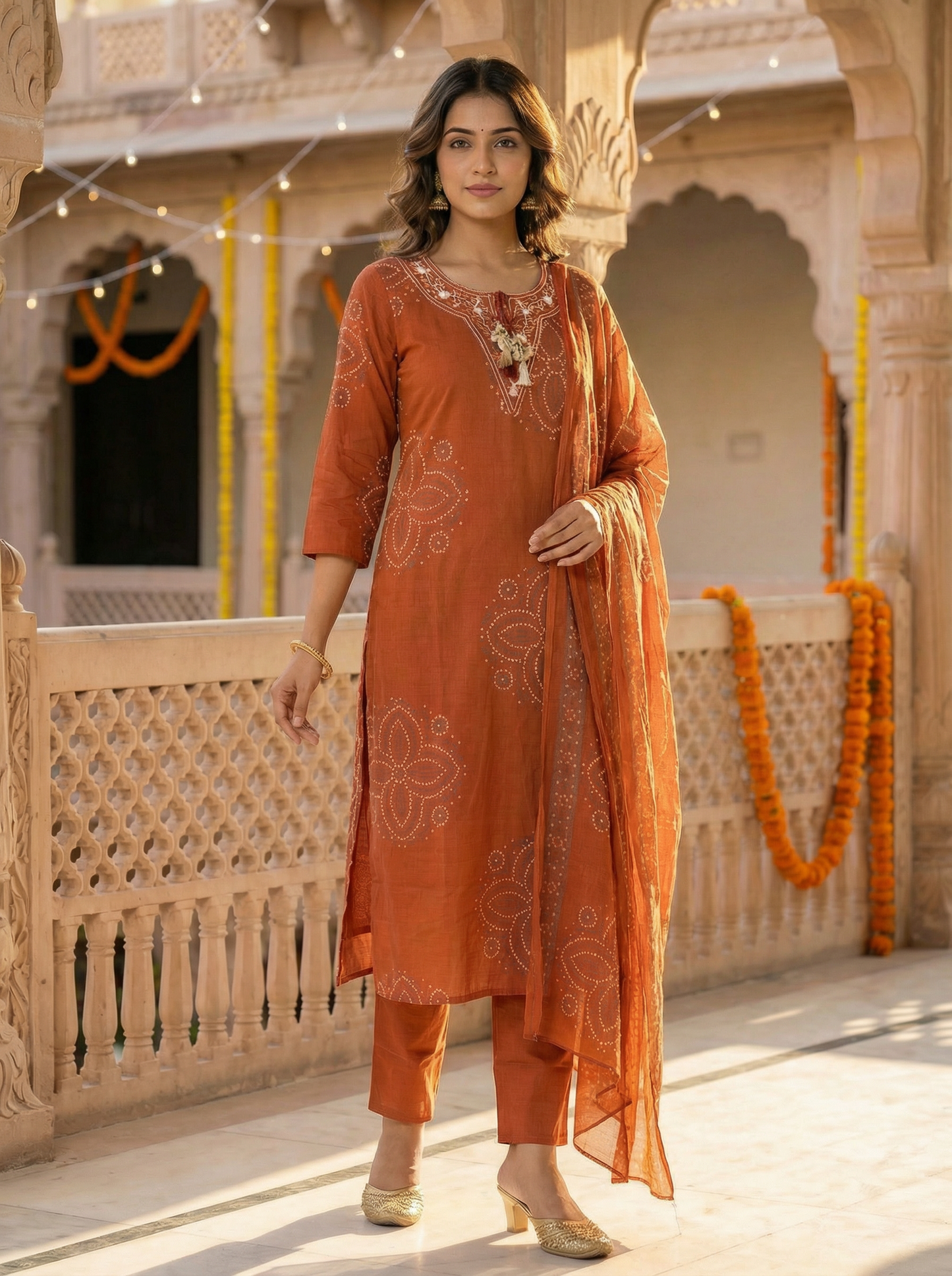 GIRRA – Amber Glow | Everyday Elegance Kurta Set