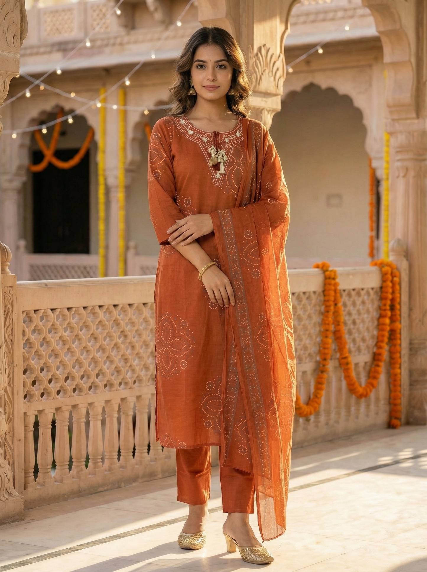 GIRRA – Amber Glow | Everyday Elegance Kurta Set